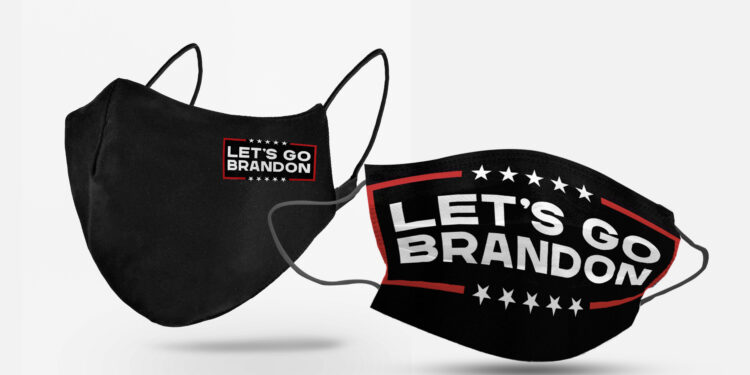 Should it be allowed to wear mask that says FJB or LGB?